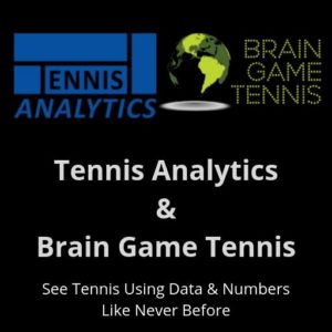 Tennis Analytics and Brain Game Tennis partnership