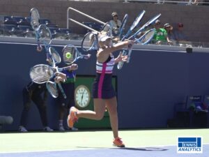 Sofia Kenin’s forehand